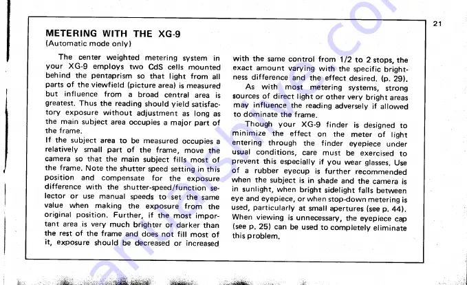 Minolta AL-F Скачать руководство пользователя страница 23