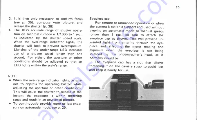 Minolta AL-F Скачать руководство пользователя страница 27