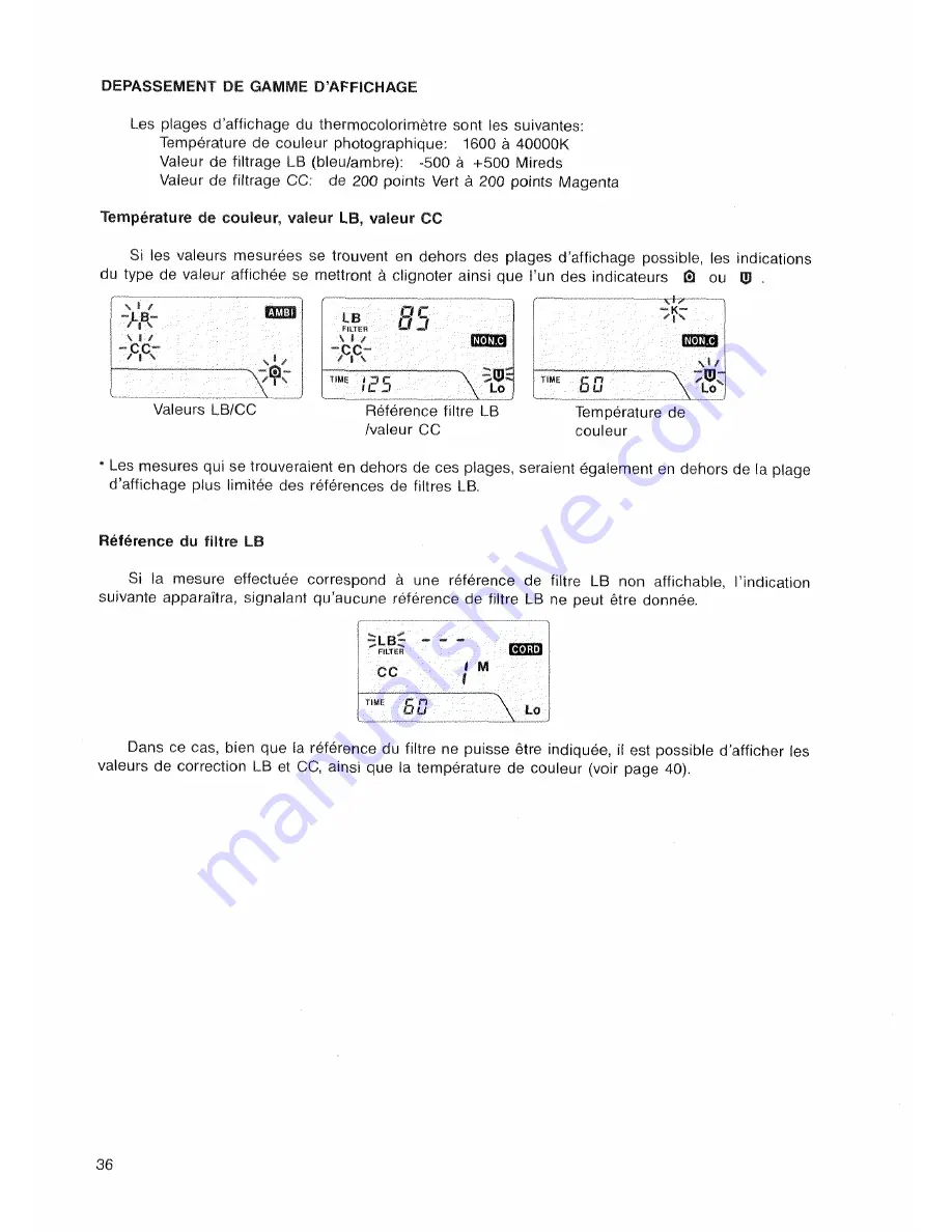 Minolta AUTO METER IIIF - PART 2 (French) Manuel Download Page 6