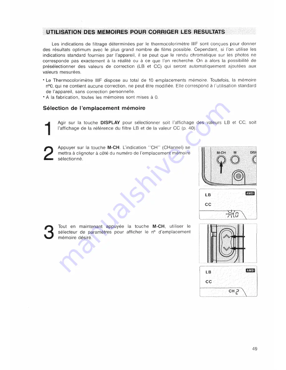 Minolta AUTO METER IIIF - PART 2 Скачать руководство пользователя страница 19