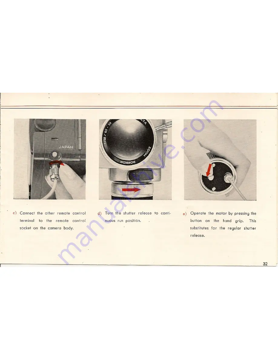 Minolta Autopak-8 K7 Owner'S Manual Download Page 33