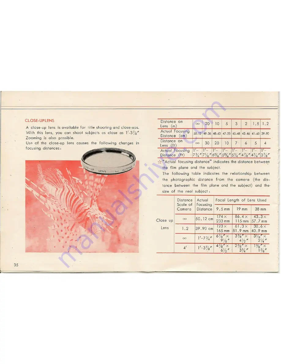 Minolta Autopak-8 K7 Owner'S Manual Download Page 36