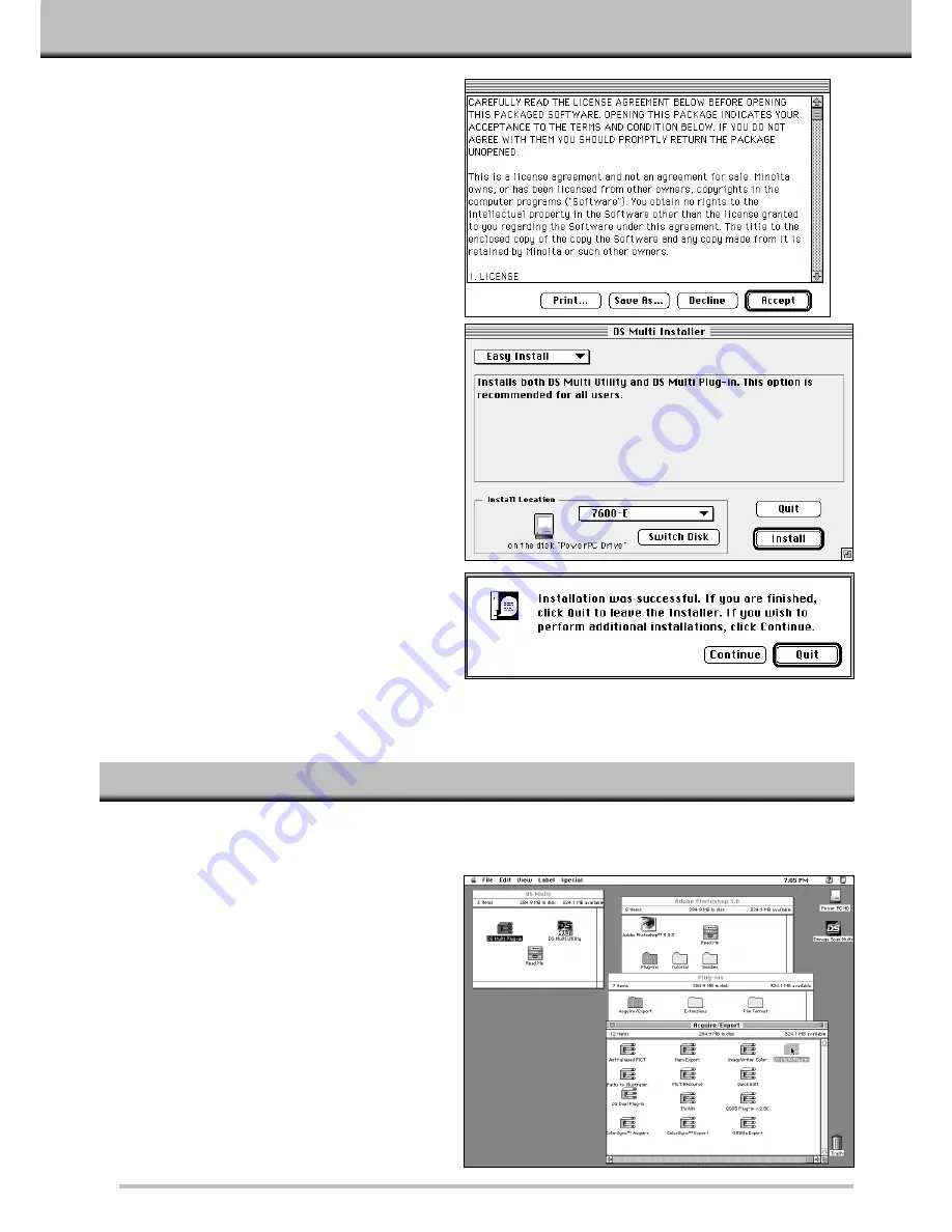 Minolta Dimage Scan Multi Скачать руководство пользователя страница 10