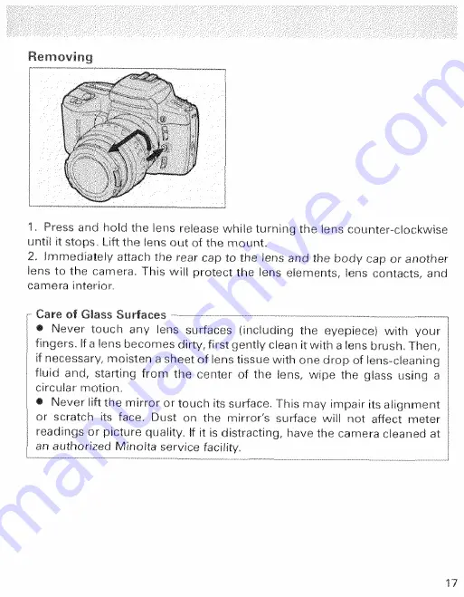 Minolta Dynax 5xi Manual Download Page 19