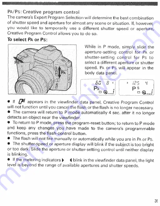 Minolta Dynax 5xi Скачать руководство пользователя страница 37