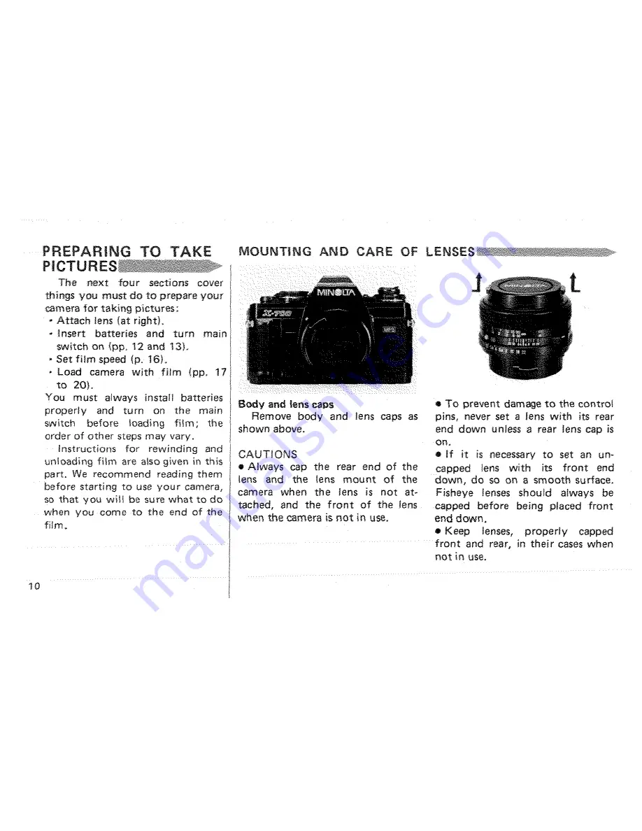 Minolta FTN Nikkormat Instruction Manual Download Page 12