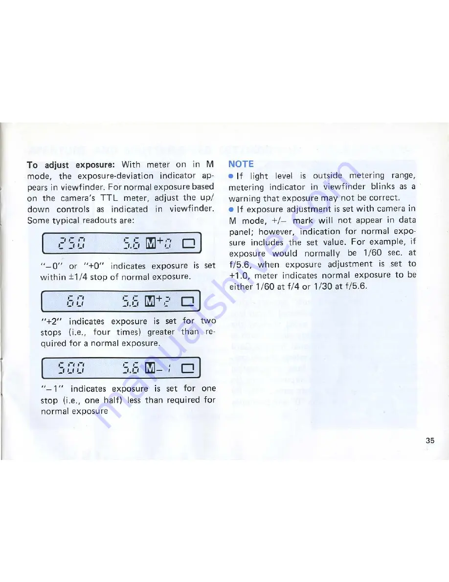 Minolta Maxxum 9000 Owner'S Manual Download Page 39