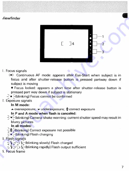 Minolta Maxxum Dynax 3xi Скачать руководство пользователя страница 9