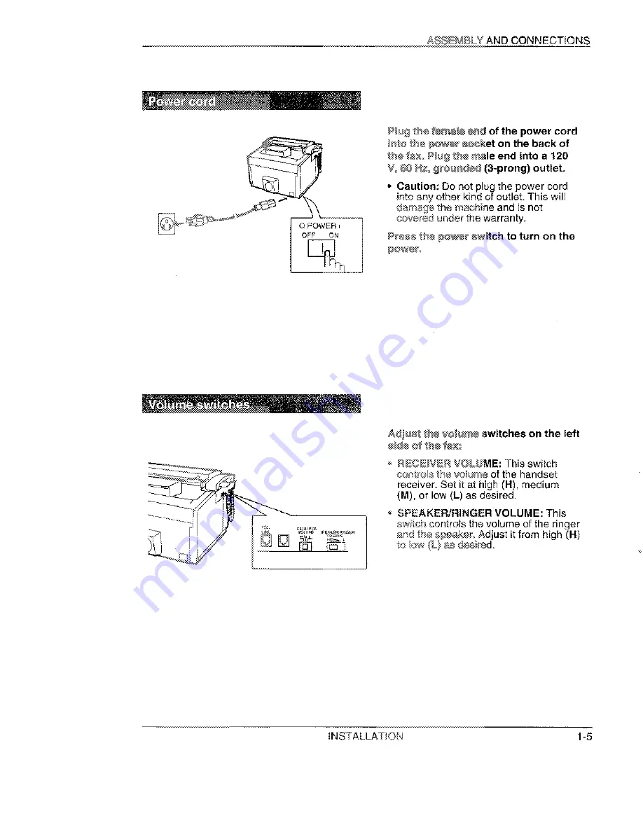 Minolta Minoltafax 1900 Operator'S Manual Download Page 9