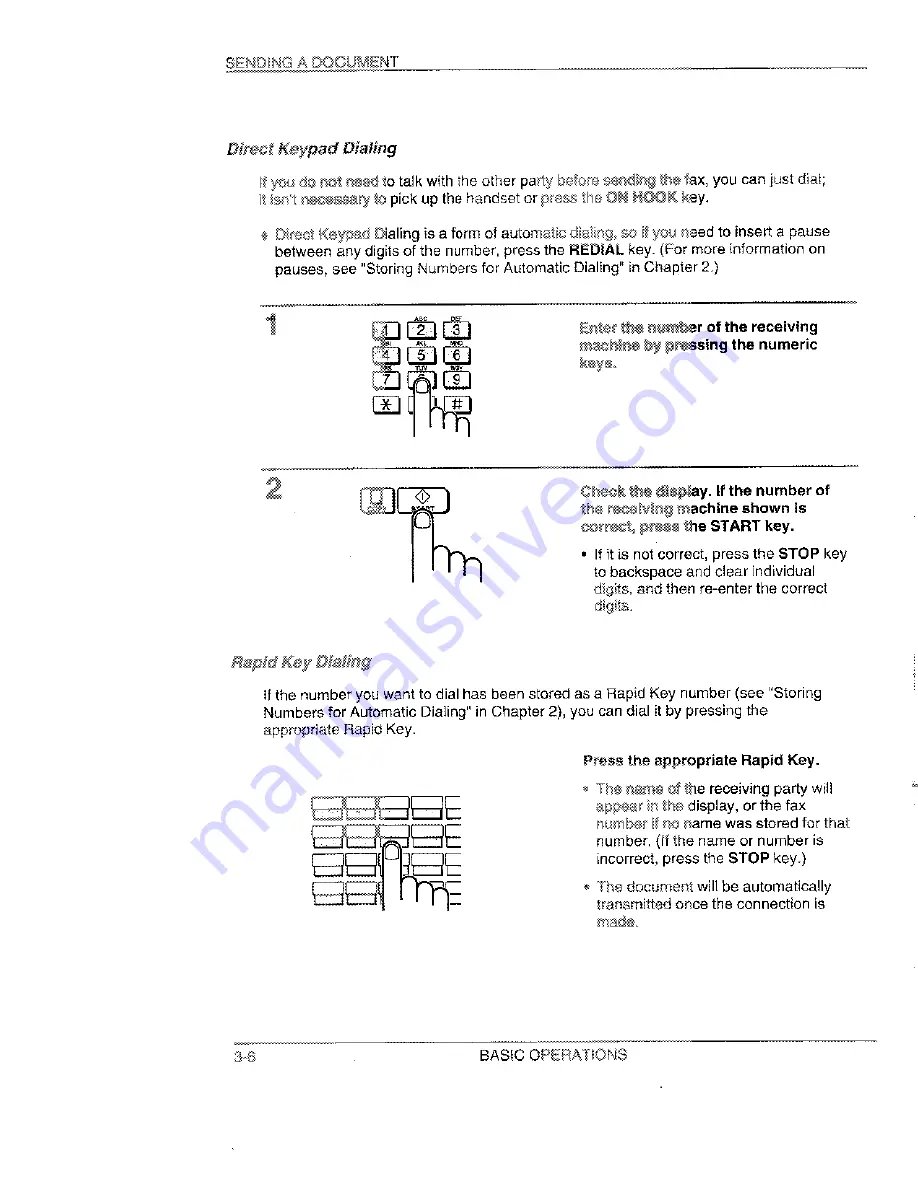 Minolta Minoltafax 1900 Operator'S Manual Download Page 28