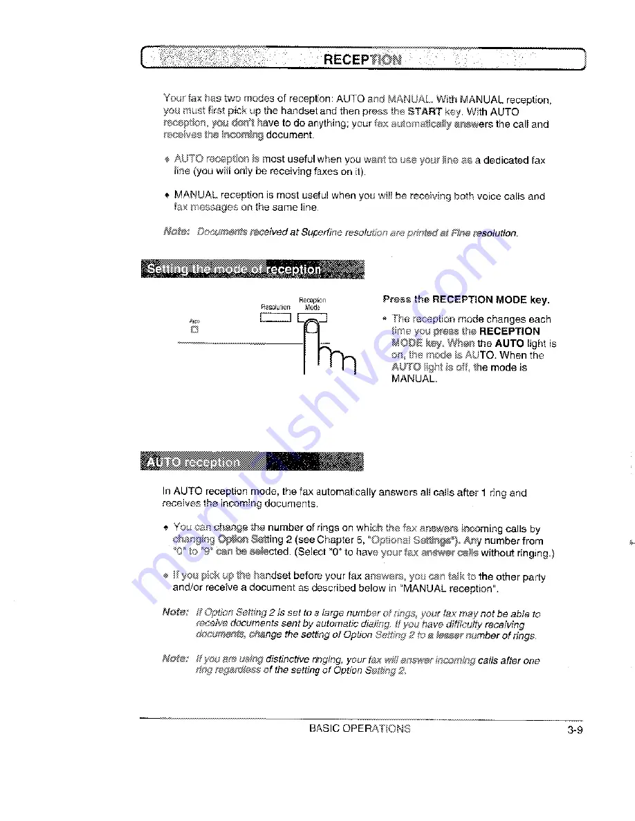 Minolta Minoltafax 1900 Operator'S Manual Download Page 31