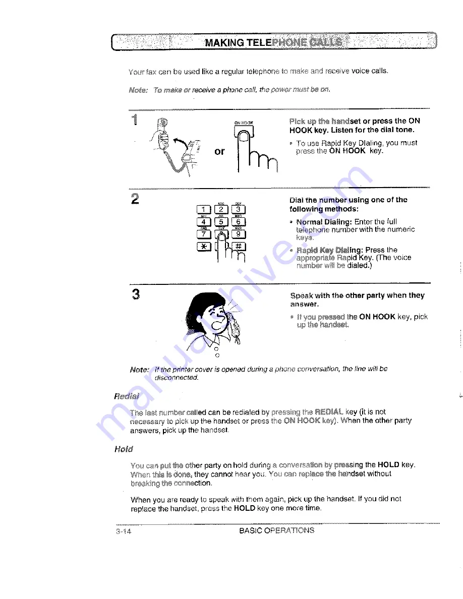 Minolta Minoltafax 1900 Operator'S Manual Download Page 36