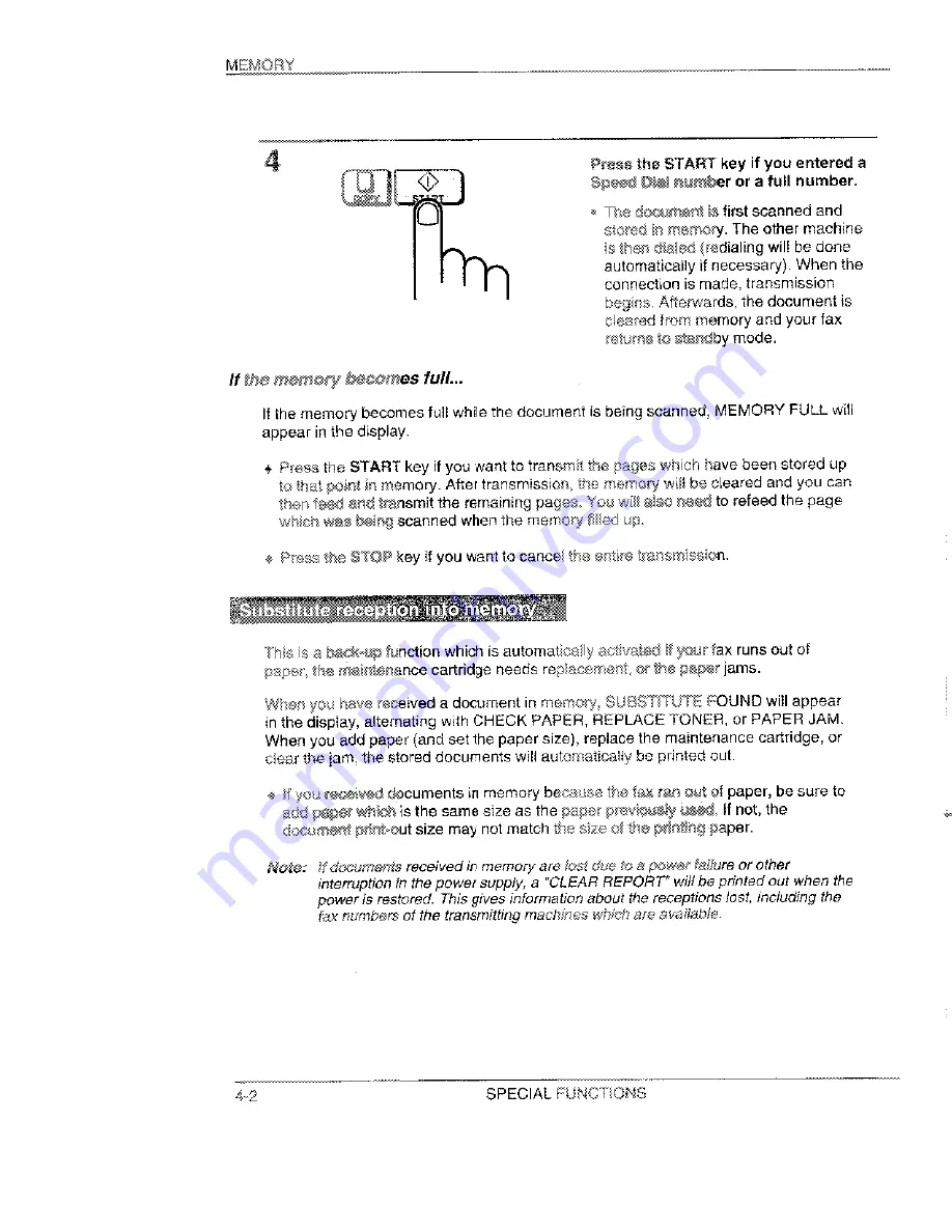 Minolta Minoltafax 1900 Operator'S Manual Download Page 40