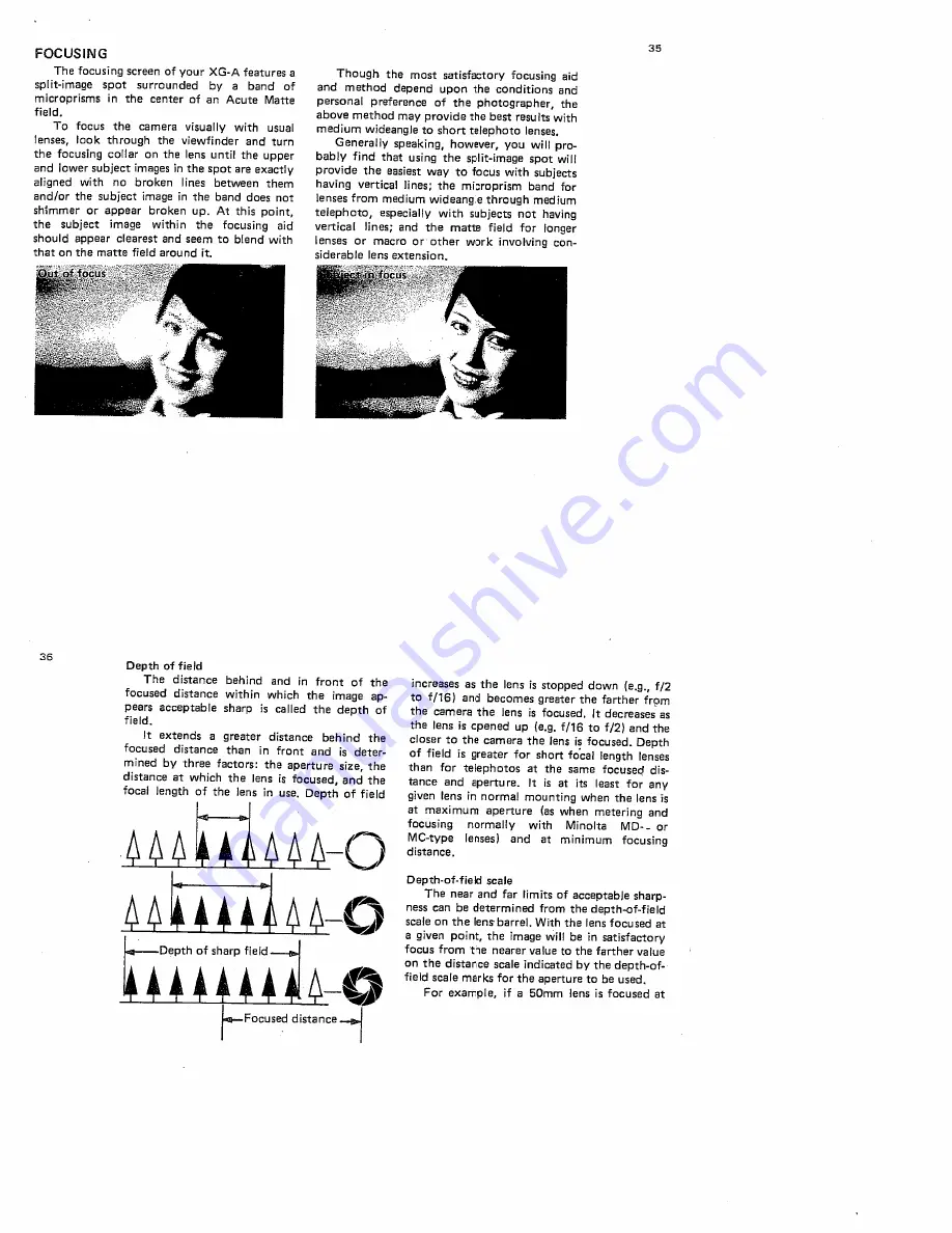 Minolta XG-A Owner'S Manual Download Page 19