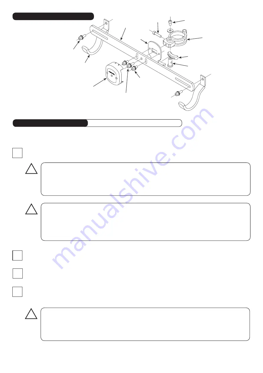 MINOURA BikeTower 25D Instruction Manual Download Page 6