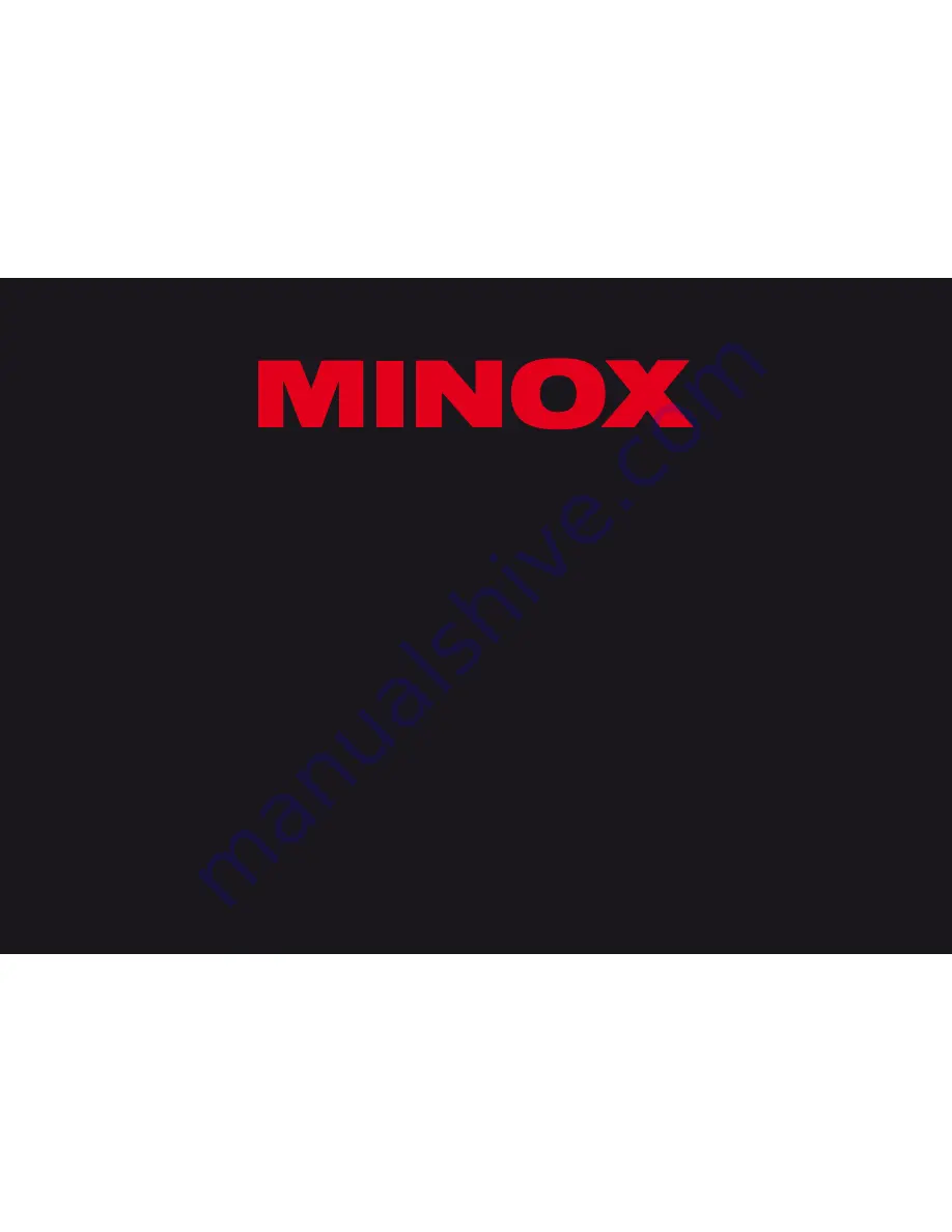 Minox APOHG10x43 BR Instruction Manual Download Page 1