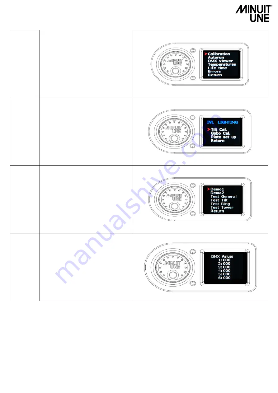 Minuit Une IVL PHOTON Service Manual Download Page 20