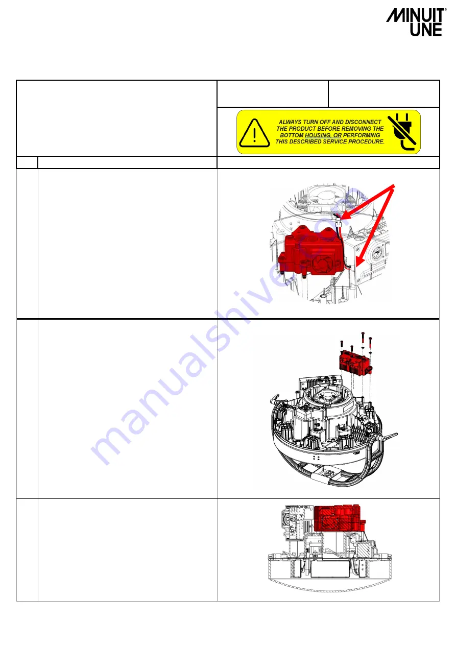 Minuit Une IVL PHOTON Service Manual Download Page 28