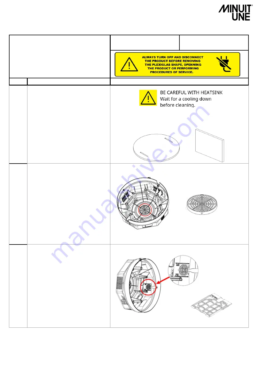 Minuit Une IVL PHOTON Service Manual Download Page 56