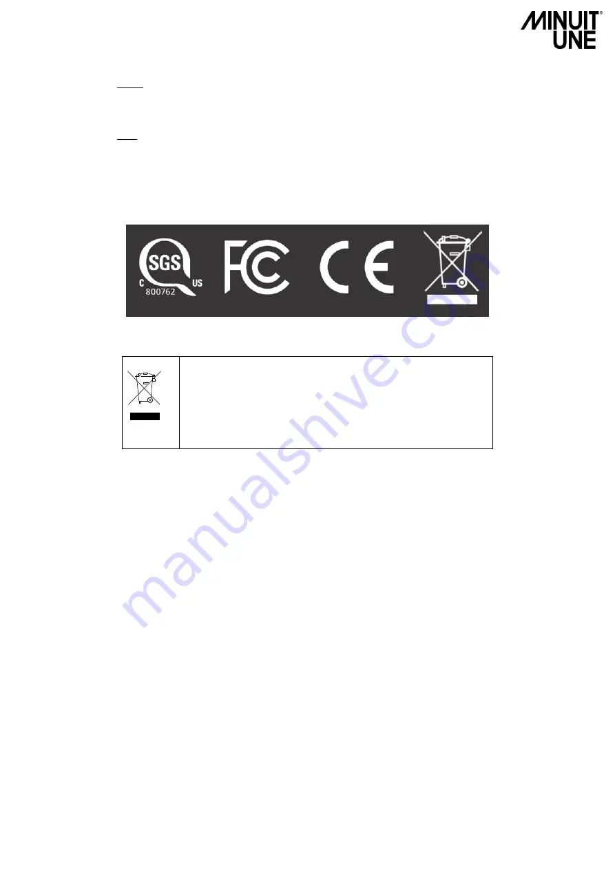 Minuit Une IVL PHOTON Service Manual Download Page 62