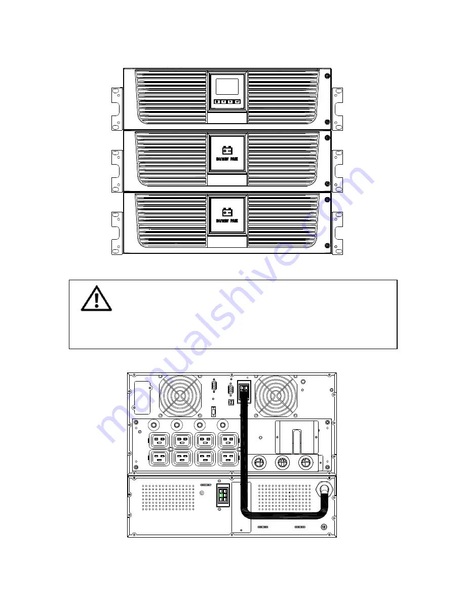 Minuteman 6-10KVA Tower User Manual Download Page 21