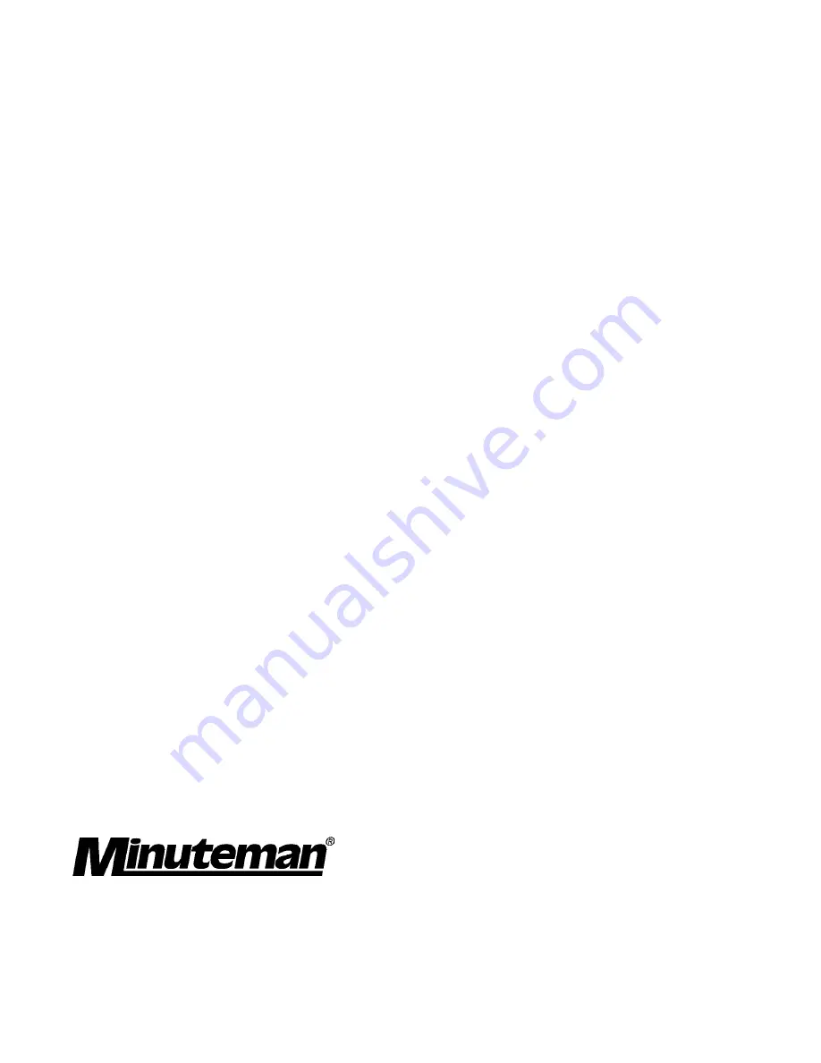 Minuteman 829 Asbestos Series Operation Service Parts Care Download Page 15