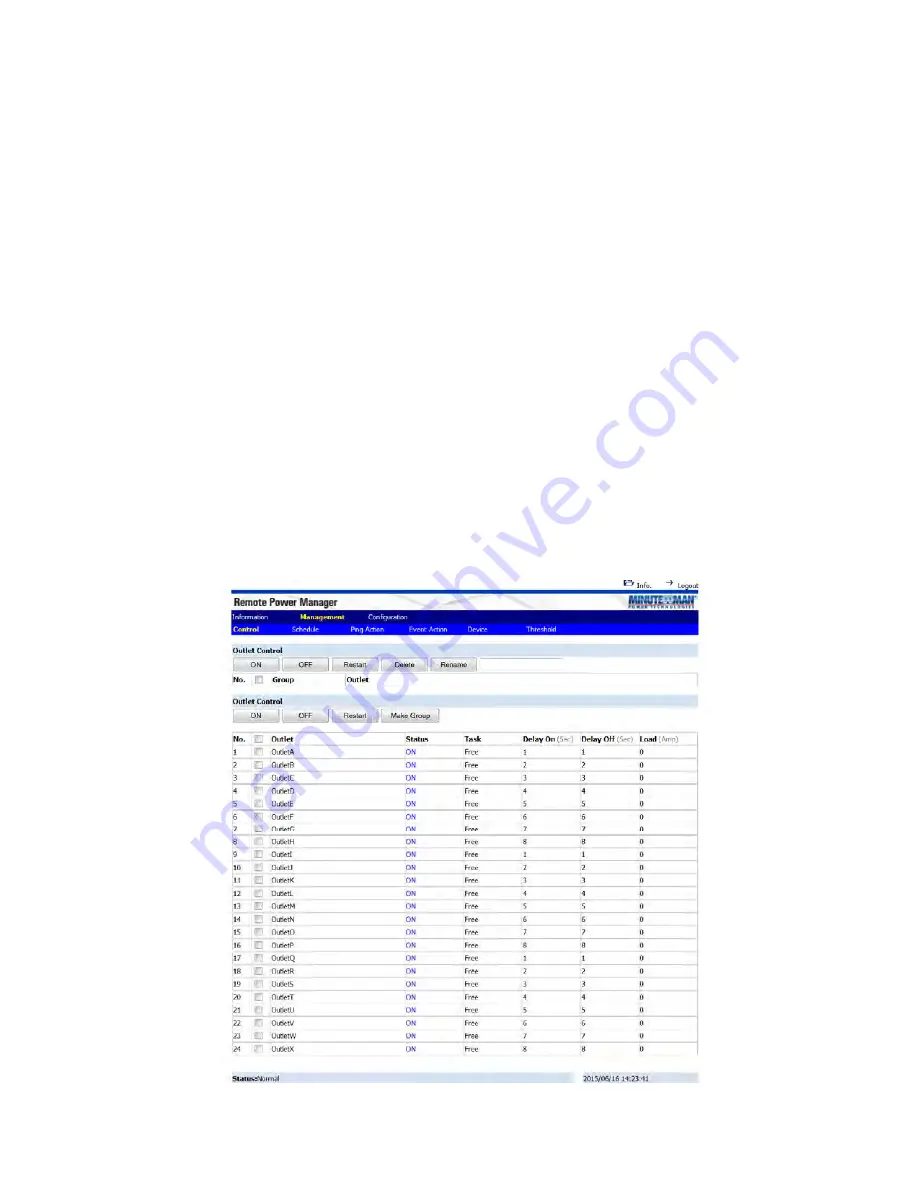 Minuteman 90001277 User Manual Download Page 14