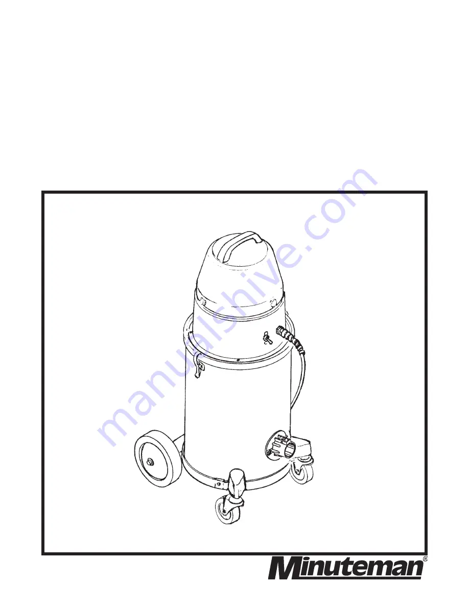 Minuteman C80704-05 SS Operation Service Parts Care Download Page 1