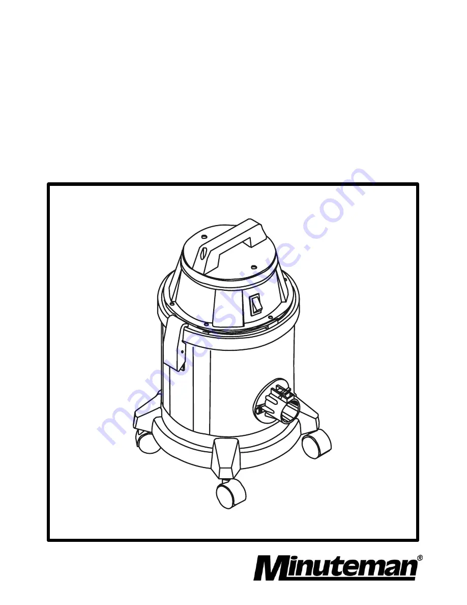 Minuteman C82904-07 Operation Service Parts Care Download Page 1