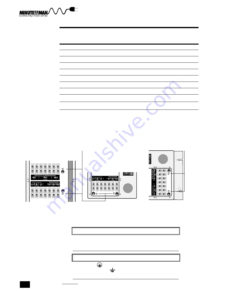 Minuteman Continuous Power Series Owner'S Manual Download Page 18