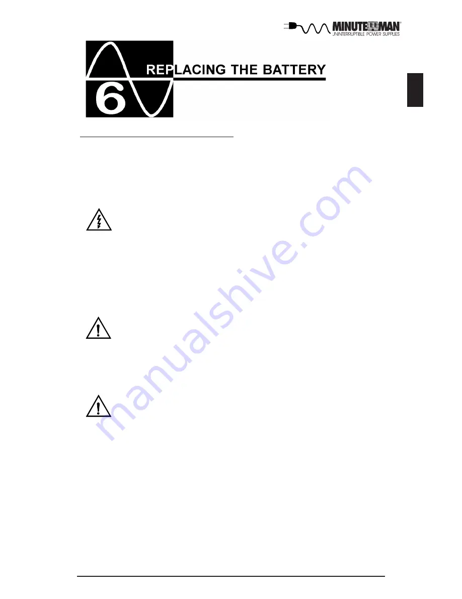 Minuteman Enspire Series User Manual Download Page 14