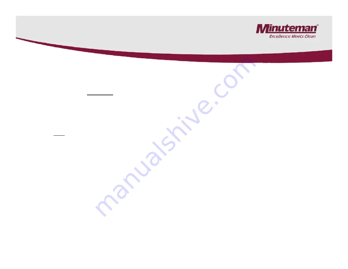 Minuteman ES2832 Service Manual Download Page 37