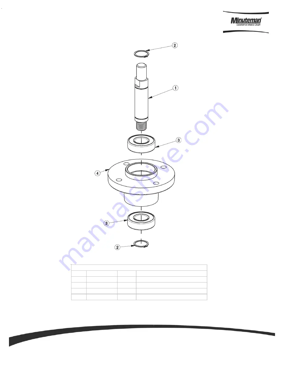 Minuteman Lumina 28 Traction Drive Parts And Instruction Manual Download Page 12