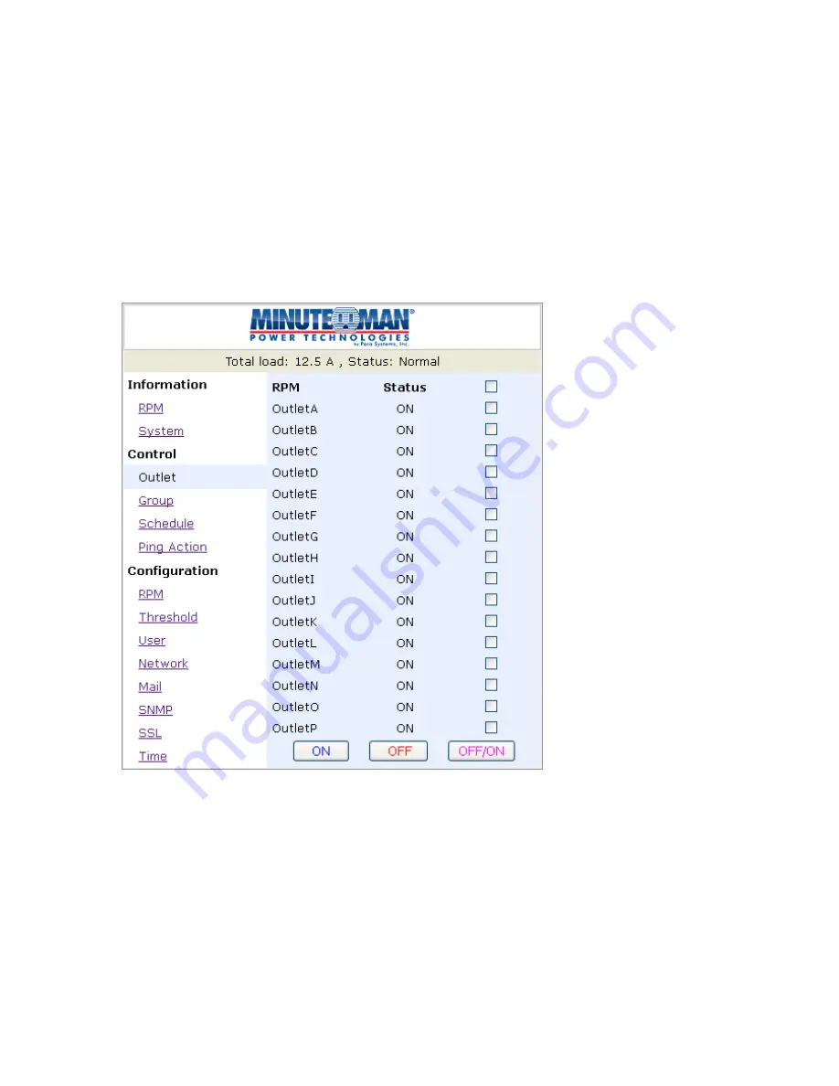 Minuteman RPM1581HVN User Manual Download Page 12