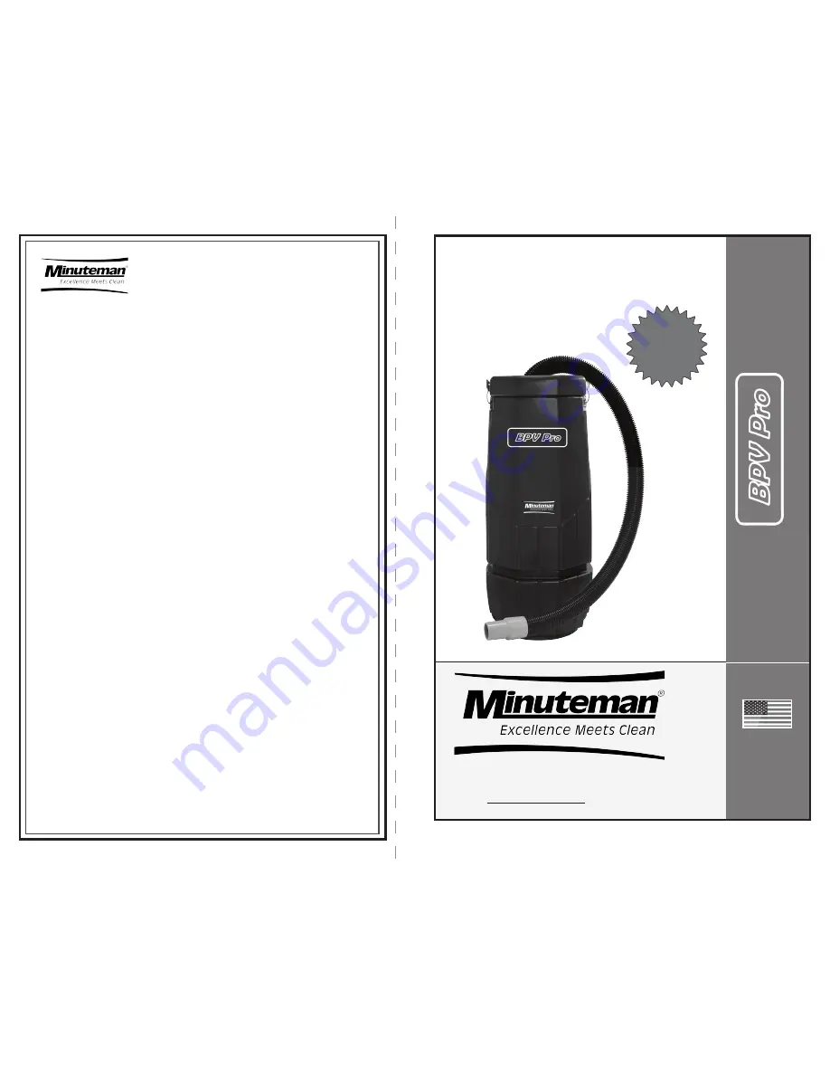 Minuteman S10-115 Safety, Operation And Maintenance Manual With Parts List Download Page 1