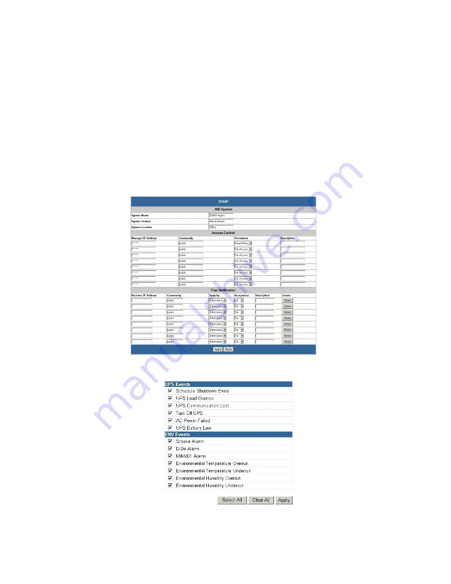 Minuteman SNMP-32 Series User Manual Download Page 13