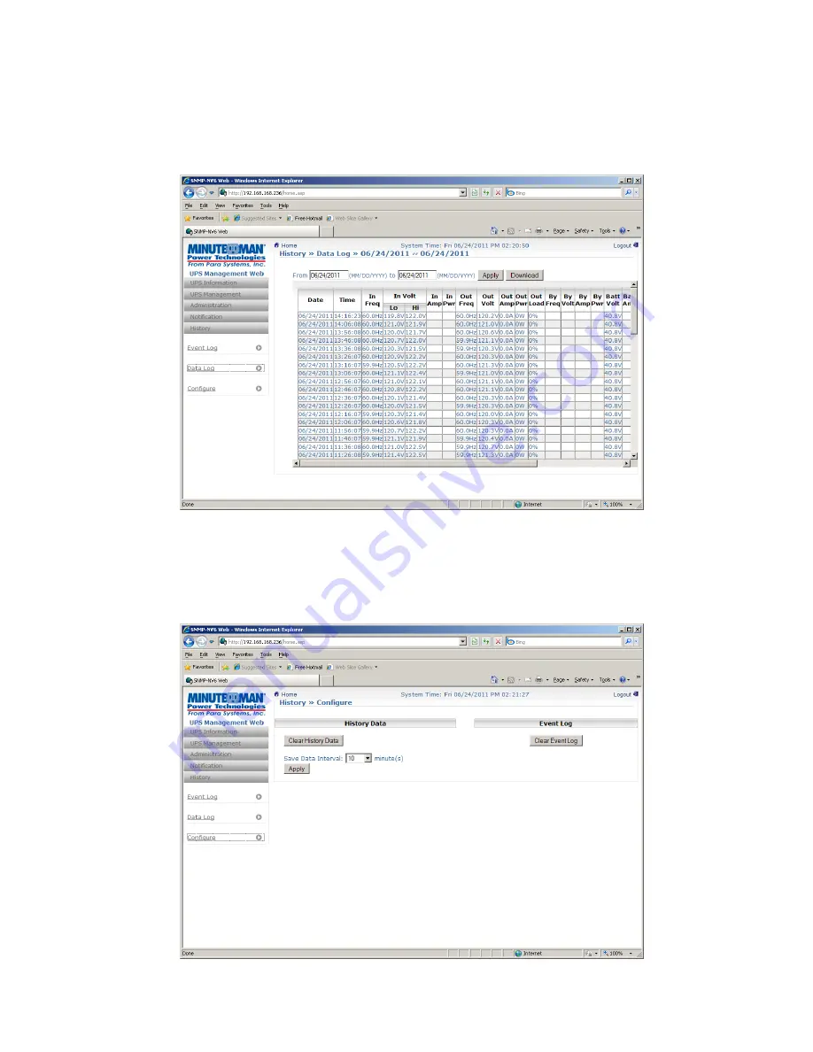 Minuteman SNMP-NV6 Скачать руководство пользователя страница 34