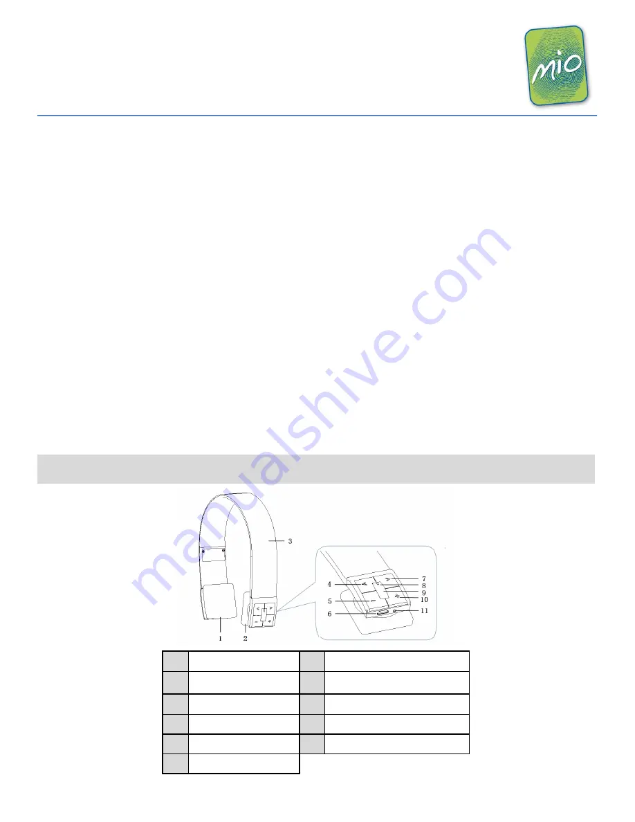 Mio BTH200 User Manual Download Page 1