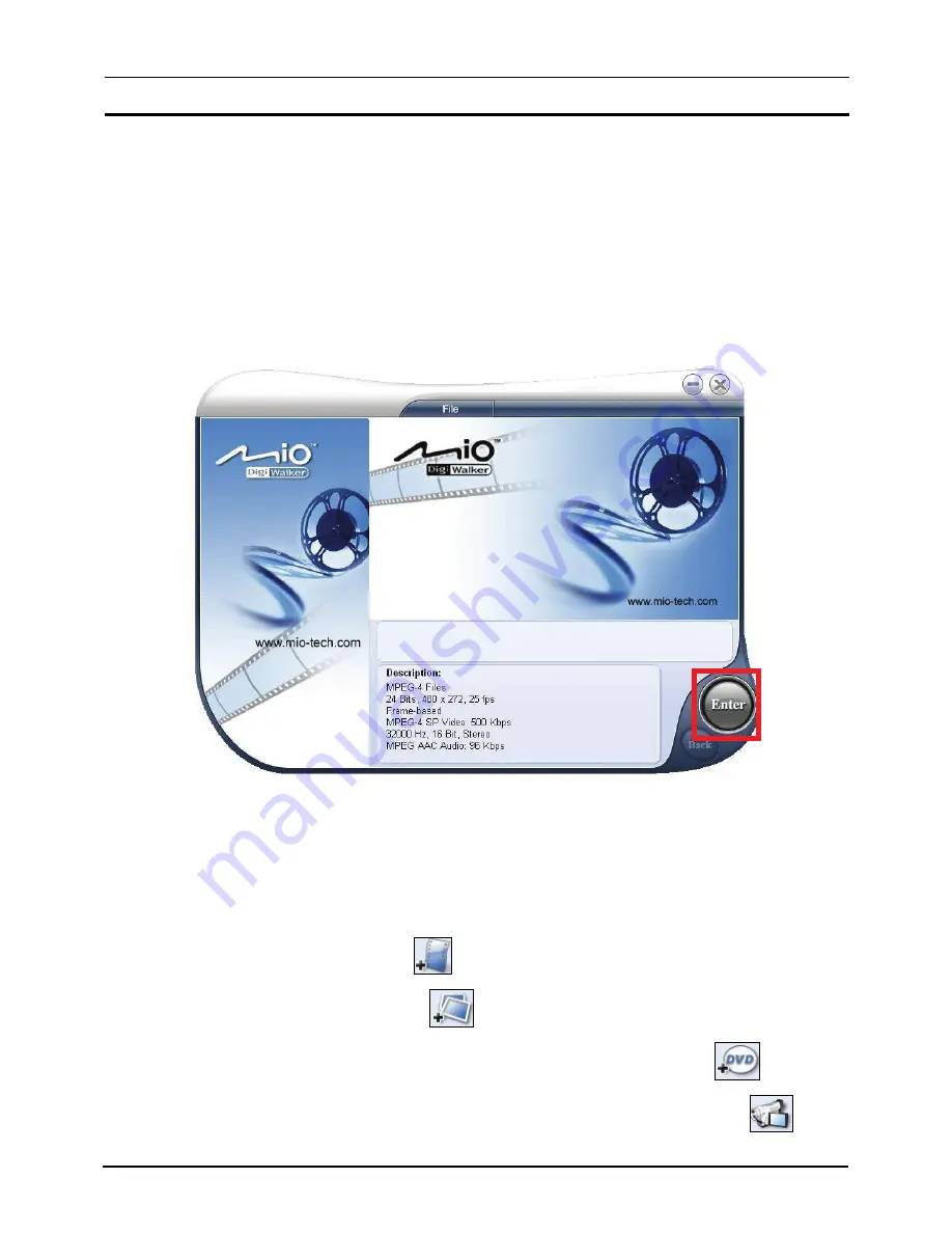 Mio C520t User Manual Download Page 101