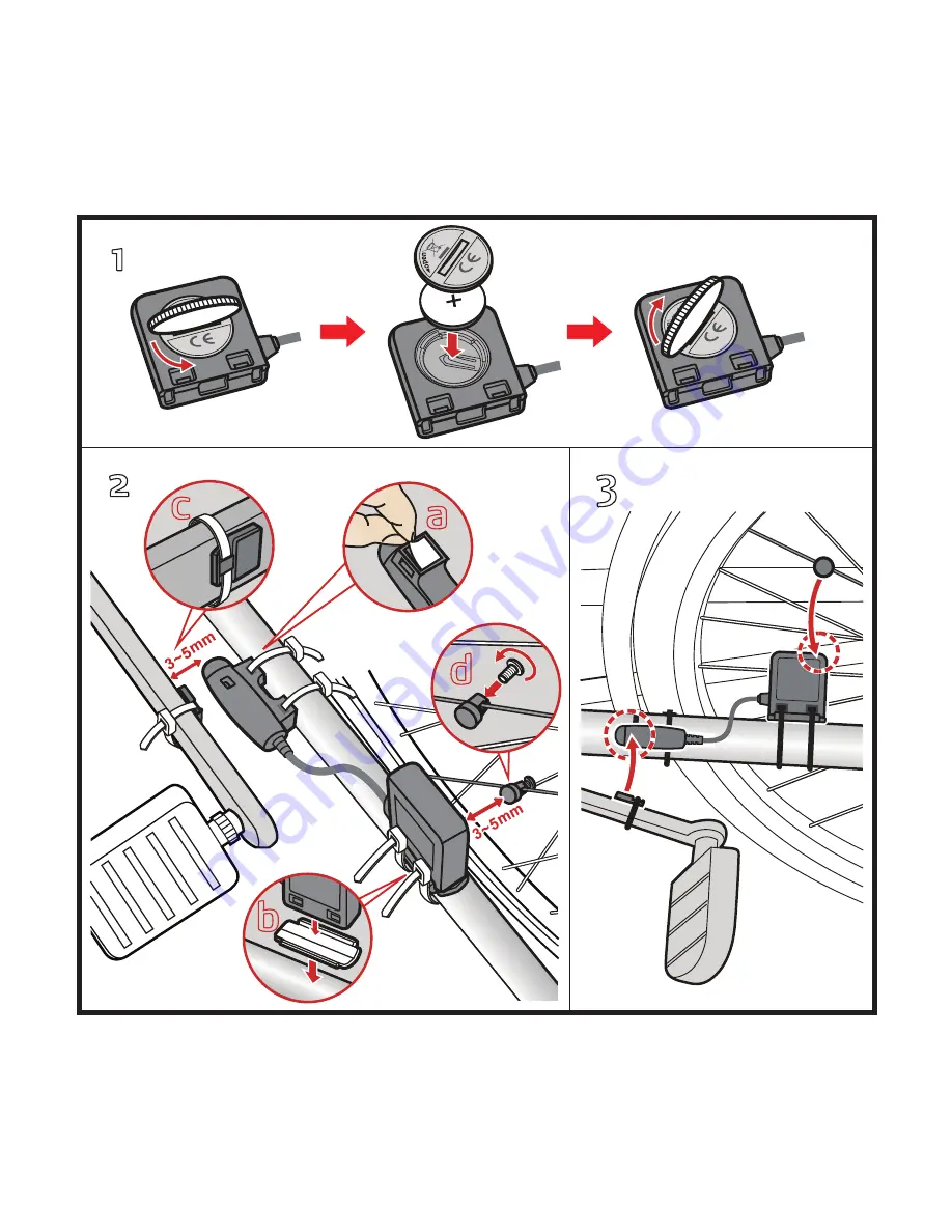 Mio Cyclo 305 Quick Start Manual Download Page 3