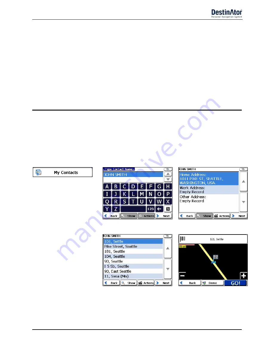 Mio Destinator User Manual Download Page 19