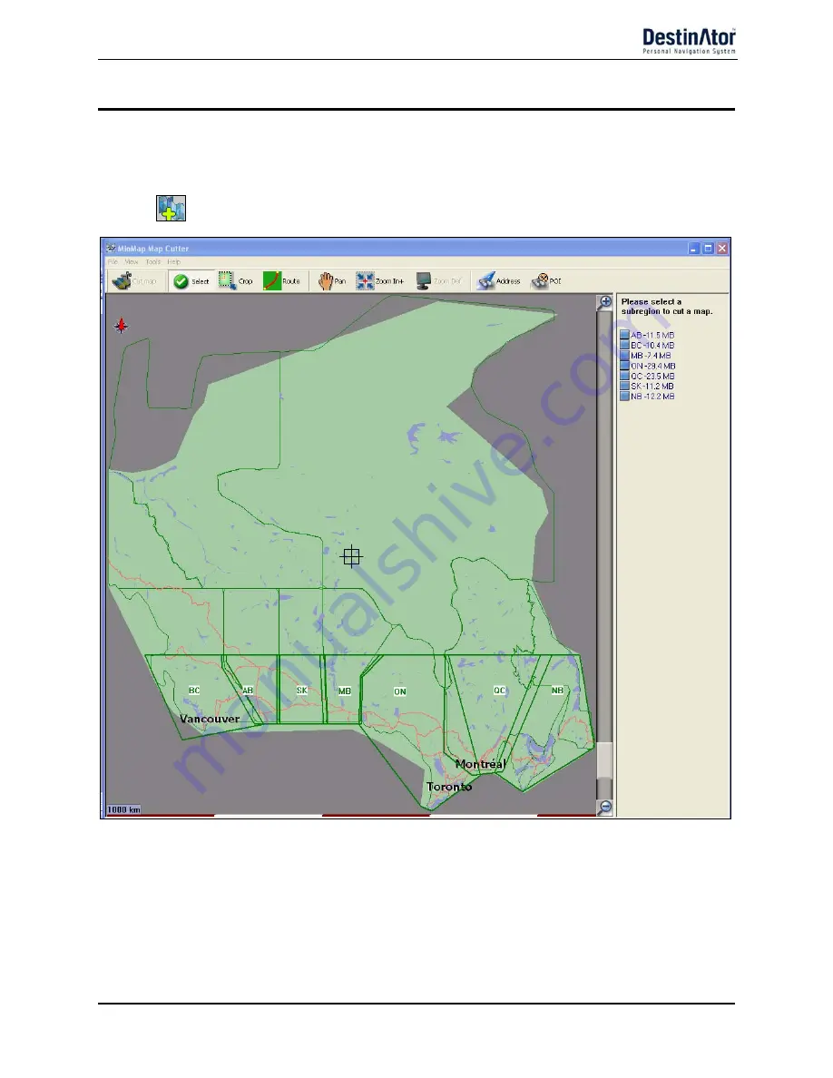 Mio Destinator User Manual Download Page 43