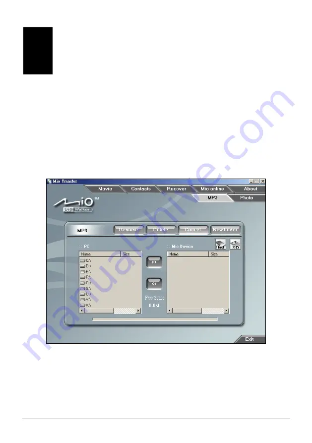 Mio Mio DigiWalker H610 User Manual Download Page 78