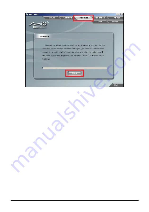 Mio Mio DigiWalker H610 User Manual Download Page 85