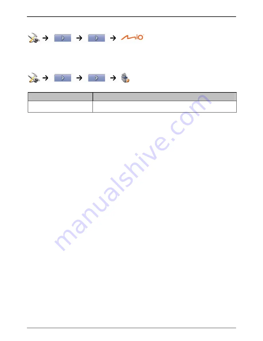 Mio MOOV 500 Series User Manual Download Page 90