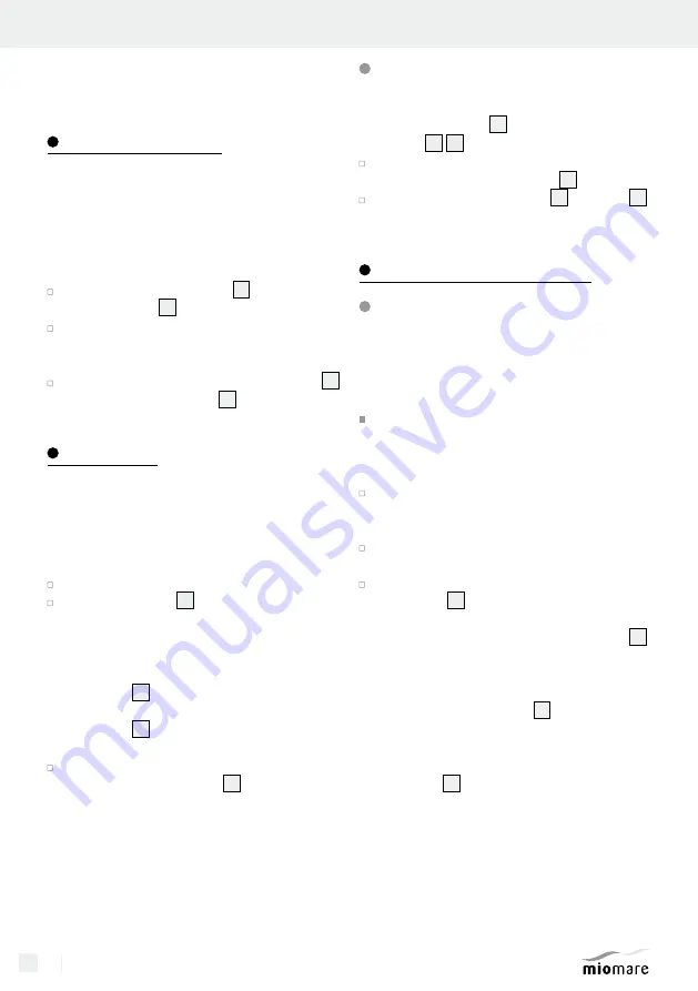 Miomare 106850 Assembly, Operating And Safety Instructions Download Page 14