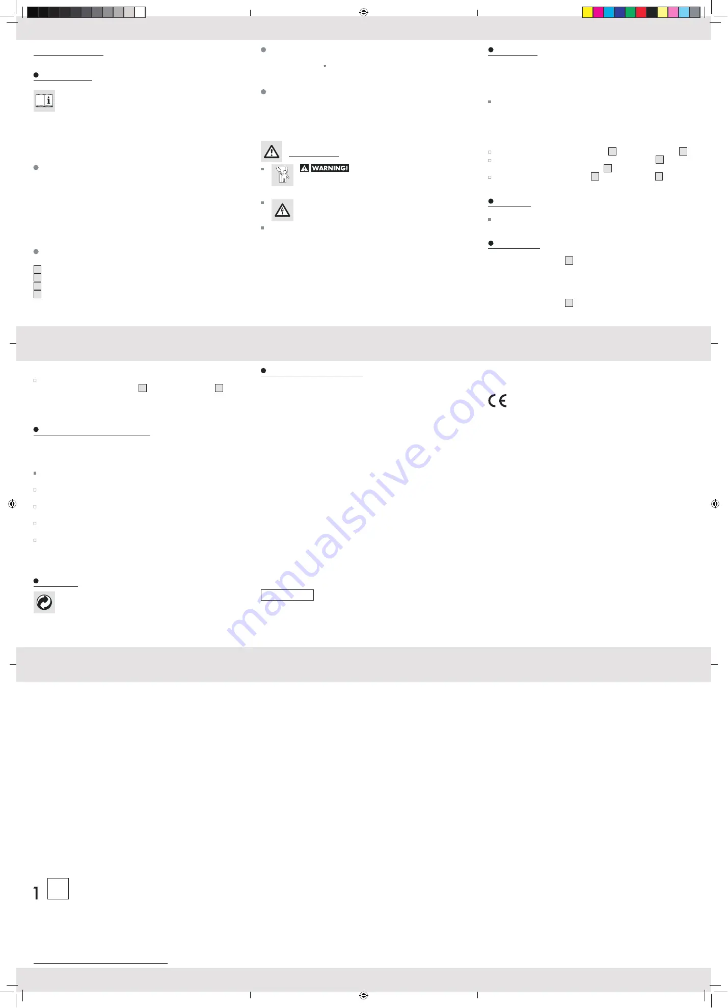 Miomare 273989 Assembly, Operating And Safety Instructions Download Page 2