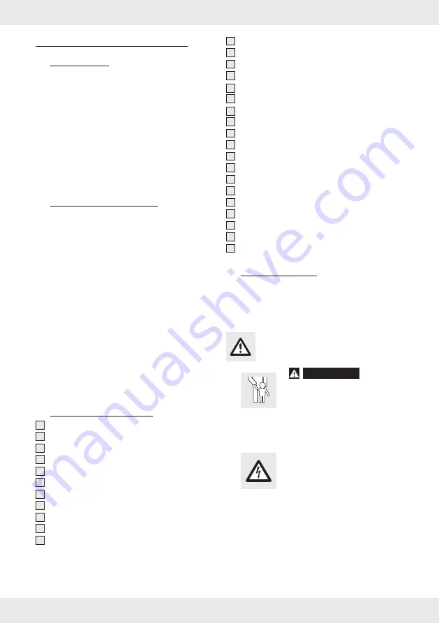 Miomare 310979 Assembly, Operating And Safety Instructions Download Page 11