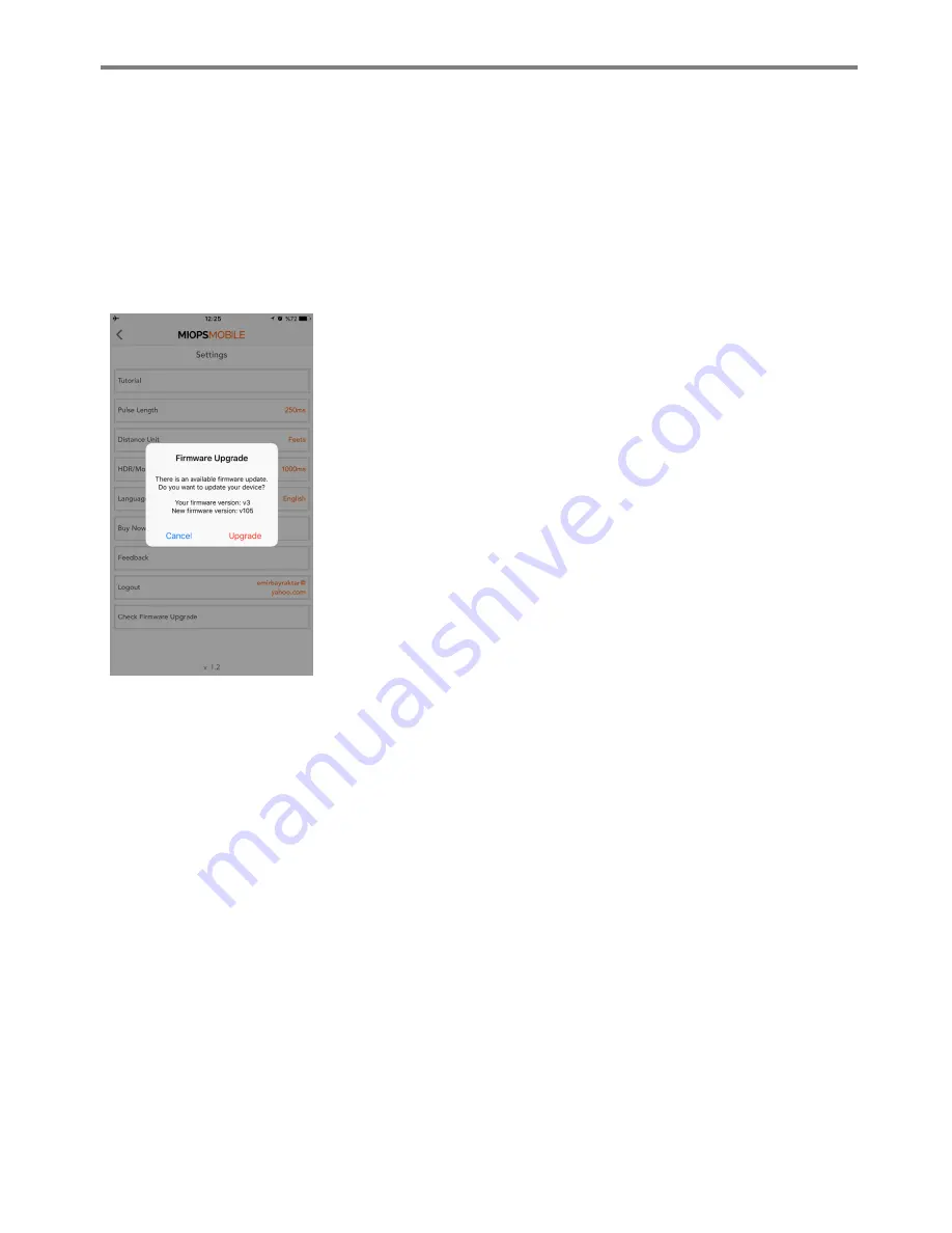 MIOPS Mobile Remote User Manual Download Page 13