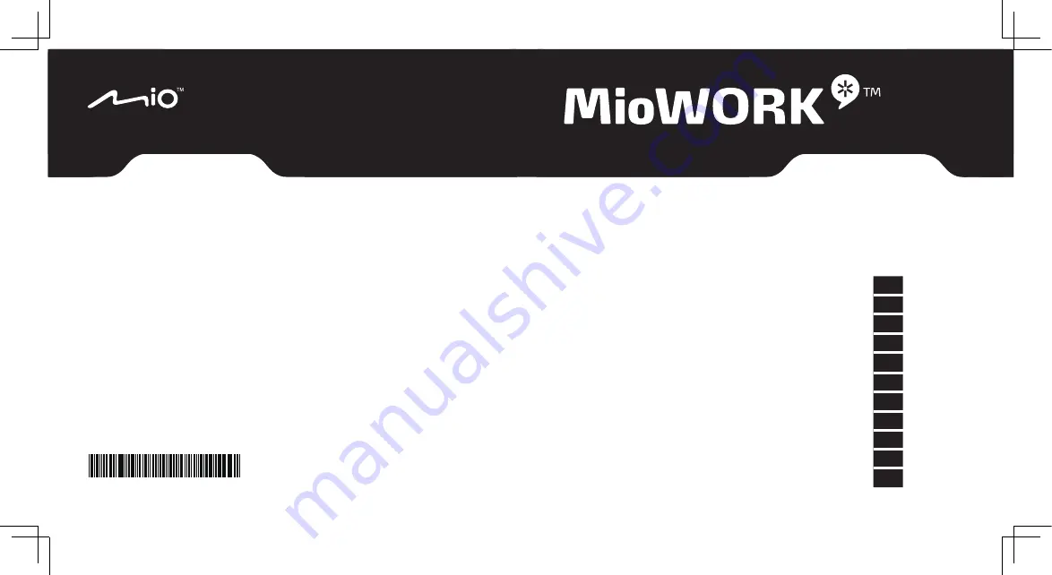 MioWork A200 series Quick Start Manual Download Page 110